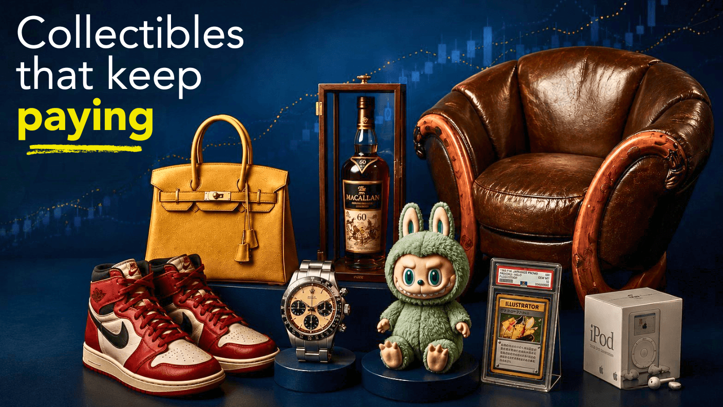 Income-Generating Collectibles: How IP, Art & Scarce Assets Create Passive Wealth