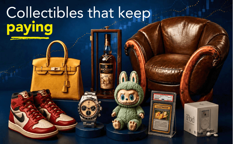 Income-Generating Collectibles: How IP, Art & Scarce Assets Create Passive Wealth